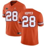 Men's Florida Gators #28 Ty'Ron Hopper NCAA Jordan Brand Orange Authentic Stitched College Football Jersey ROH2862MC